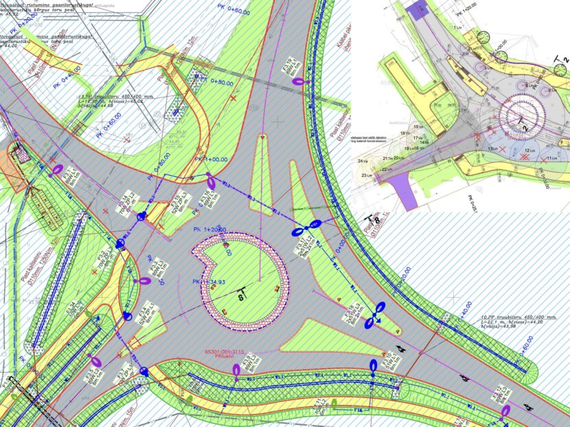 KLM Projekt is designing roundabouts across Estonia